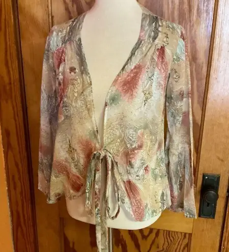 Vintage earthy 70s cover up