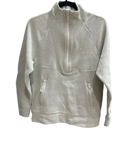 All In Motion Women's Heather Gray Full Zip Sweater Size S wit Pocket