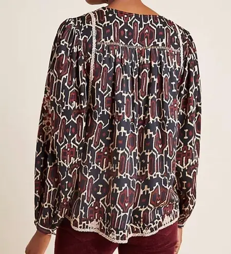 Maeve Veda Embroidered Blouse