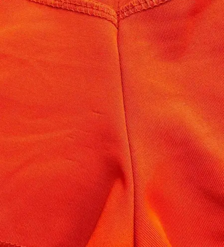 Hooters 🔃 Logo Orange Waitress Uniform Shorts