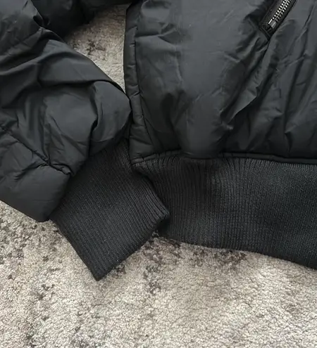 Free People Movement Black Puffer Jacket