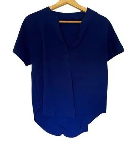 Royal blue short sleeved t