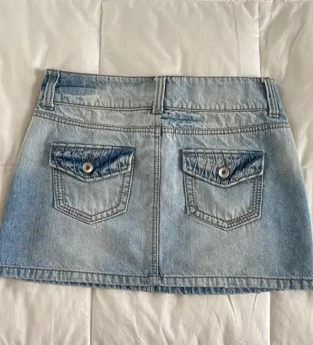 SO Vintage Y2K Denim Mini Skirt