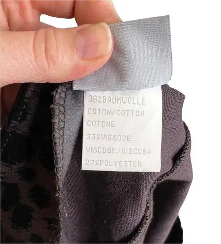 NWT BODY Brown & Black Flocked Animal Print Mini Skirt Y2K Size undefined