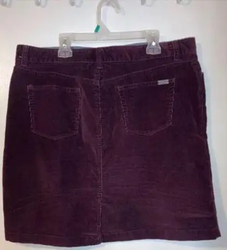 L.L.Bean Corduroy Skirt