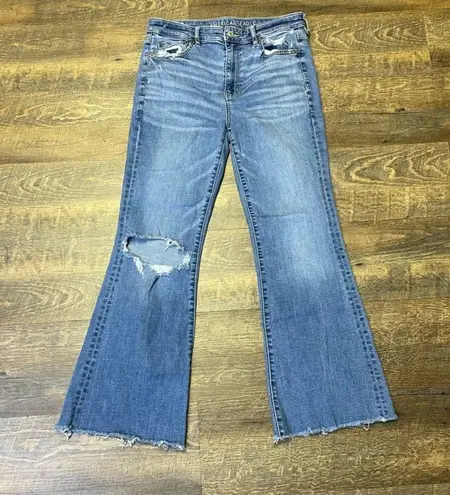 American Eagle Super Hi-Rise Flare Leg Jeans