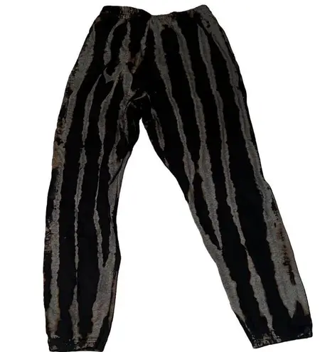 Fruit of the Loom  Tie-Dye Stripe Sweatpants Multicolor Unisex Size M