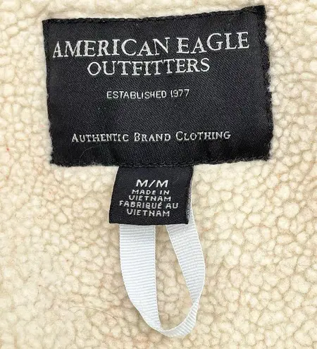 American Eagle  Sherpa Lined Vest Womens Size Medium Shelter Series Outdoor Fall