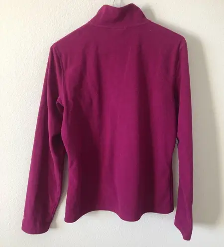 The North Face  Magenta Fleece 1/4 Zip Pull Over