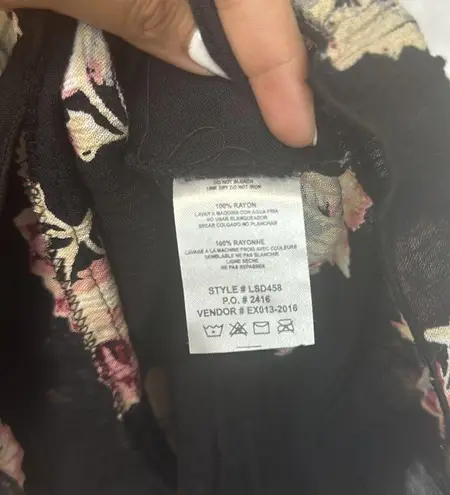 Floral mini dress size small spaghetti strap