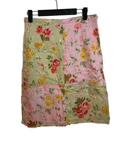 CAbi  Floral Patchwork Cottagecore Skirt