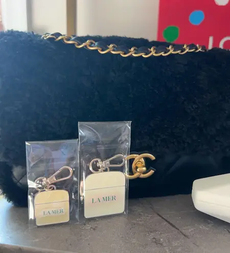 La Mer charms for bag White