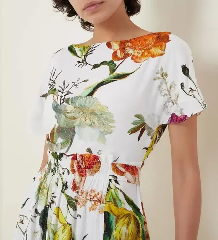 ERDEM Brealey Bouquet Pattern Fraser Dress Size US4 | UK8 New w/Tag Retail $1495