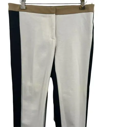 Costume National Jersey Colorblock Pant Size 44 IT / 8 US Black