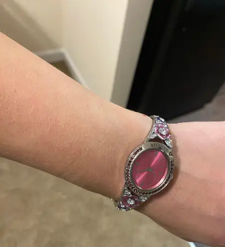 Danbury Mint Custom Cherry Blossom Watch