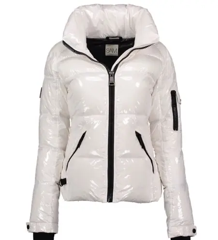 SAM. winter coat in white size S
