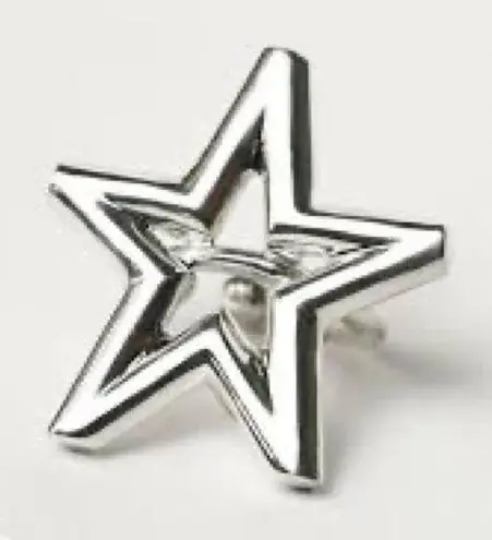E.M. Star Single Ear Cuff Silver 925 2303