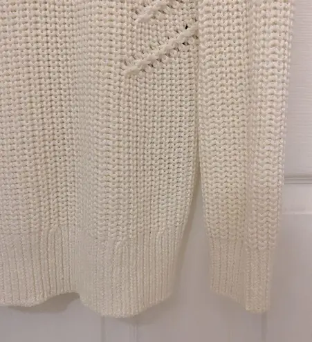 Rachel Roy Cream Colored Crewneck Sweater