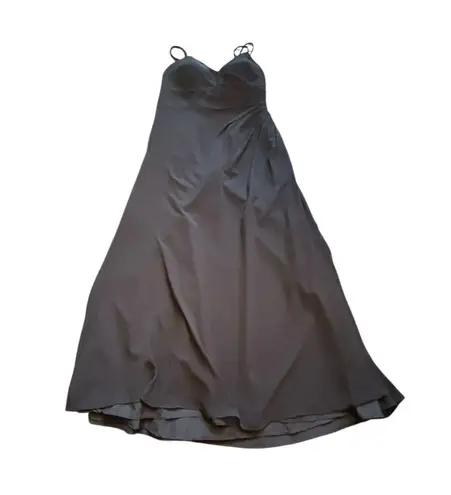 Morilee Madeline Gardner Black Surplice Gown Size 6