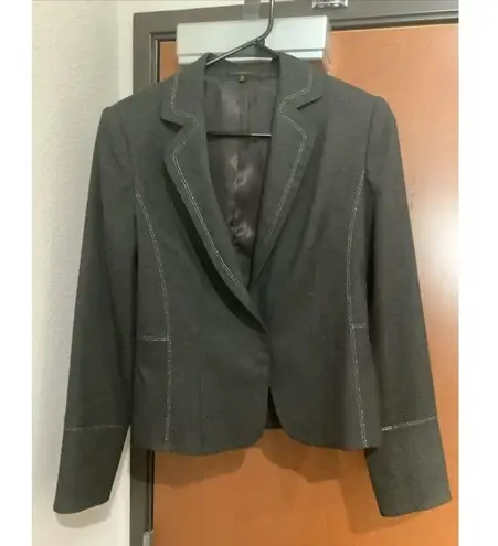 Reba McIntyre Women’s Black Snap Button Suit Blazer Size 4 New Without Tags