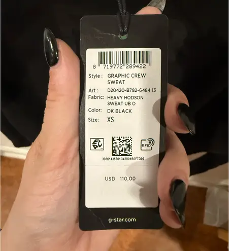 G-star Raw NWT - Graphic Crew Sweater