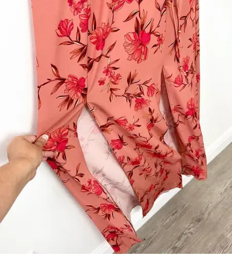 Stylestalker Isla Pink Floral Maxi Dress New size small