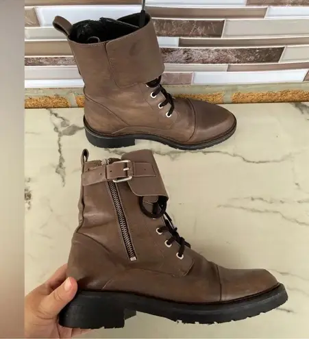 ALLSAINTS Daria Cuffed Combat Boot 39/8.5