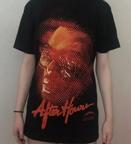 the weeknd after hours disco tee shirt Black