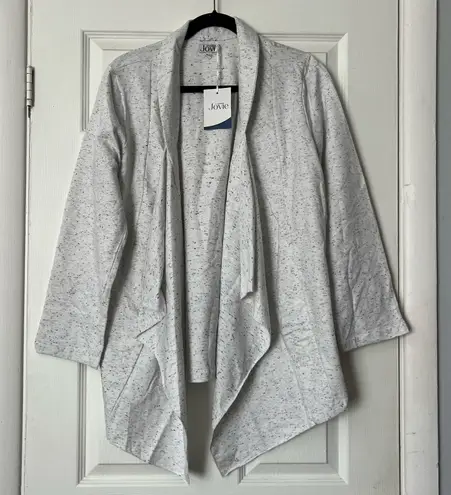 Jovie Seamed Open Waterfall Cardigan/Jacket