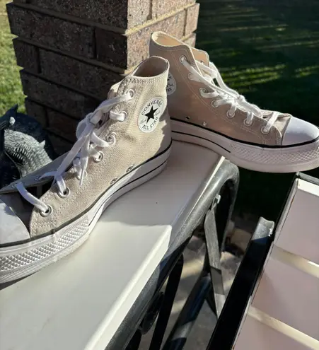 Converse Platform  Tan