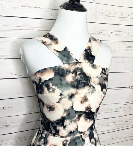 Love...Ady Love…Ady Pink & Black Floral Party Dress Size Small