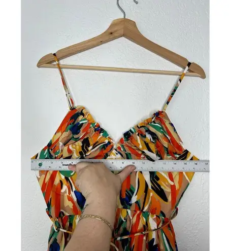 Commense Printed Cami Midi Dress S NWT