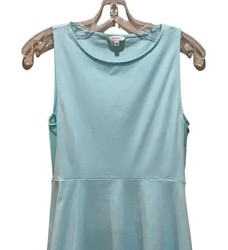 Talula Aritzia A-Line Dress with Mesh Blue Size Medium