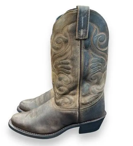 Laredo Bridget Round Toe Cowboy Womens Brown Dress Boots 51084 7.5M