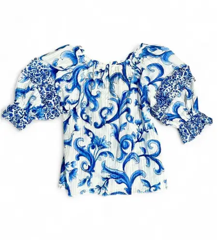 Ramy Brook Lula Off The Shoulder Scoop Neck Top Medium