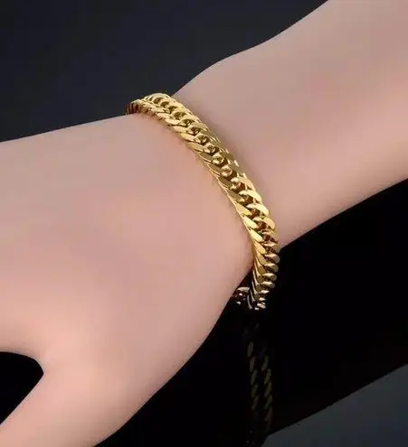 Unisex Stainless Steel Chain Bracelet