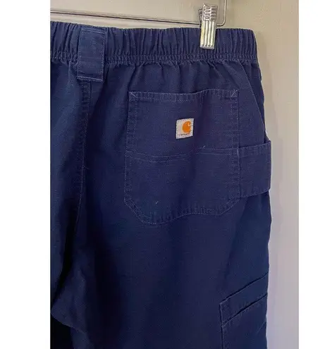 Carhartt Navy Blue Cargo Work Pants