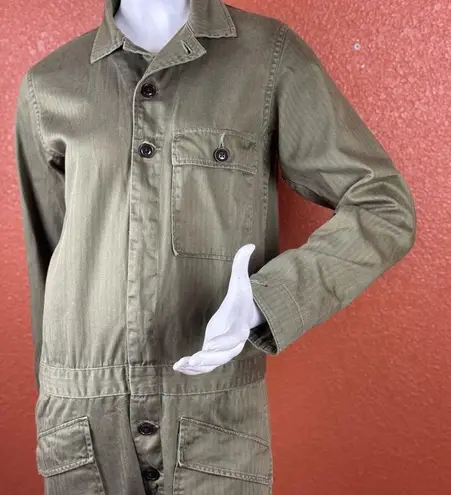 AG Adriano Goldschmied  Rhoda Utility Jumpsuit Romper Unitard Small. A6 - Image 6