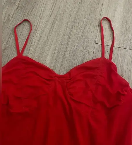 Mini dress Red Size XL