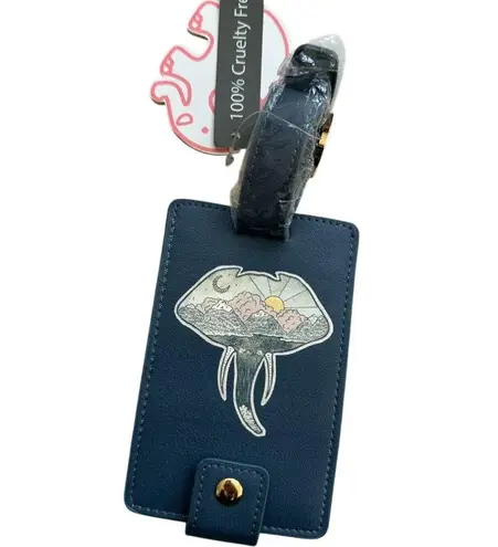 IVORYELLA Navy Blue Luggage Tag NEW without tags