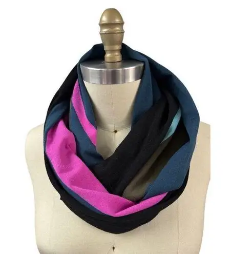 Carlisle Multicolor Poly Blend Infinity Twist Scarf Poly Viscose