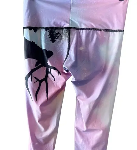 Teeki  Northern Lights Hot Pants Leggings Sz S