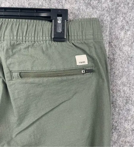 Vuori  Ripston Womens Size Medium DuraTerra outdoors Cargo Army color green pants