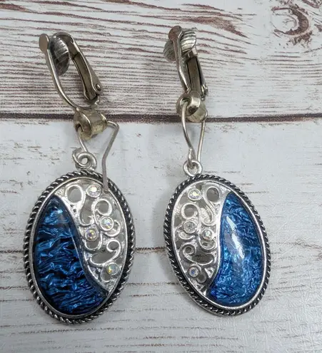 Vintage Clip On Earrings Converted from Pierced Earrings