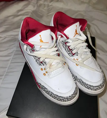 Jordan 3 Cardinal Red