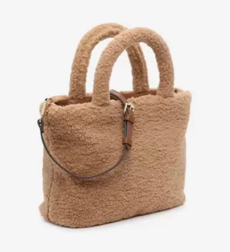 mix no. 6 New  Catiti Satchel Sherpa tote cross the body bag