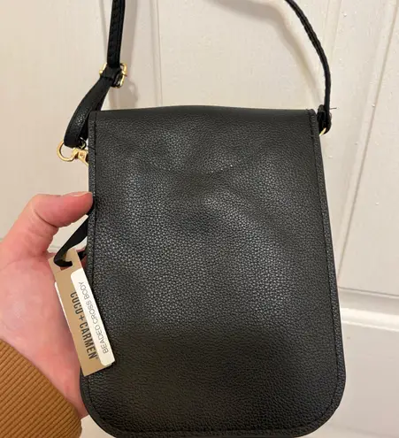 Coco + Carmen Women's Artisan Beaded Crossbody Bag w/ Black Multi color Design