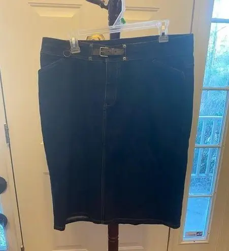 Ralph Lauren VINTAGE  DENIM SKIRT SIZE 14