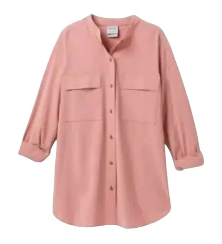 prAna  Railay Tunic Shirt in Cloud Blush UPF 50+ Women's Large Pink Medium thumbnail 1