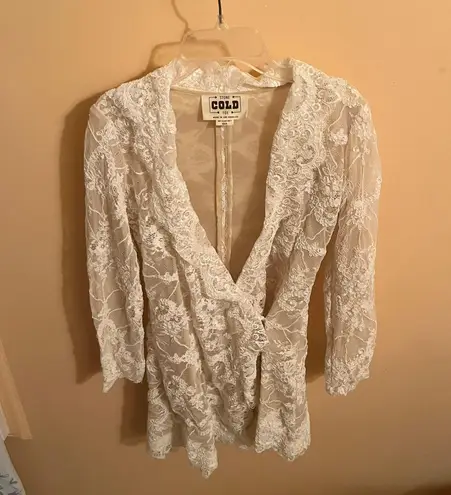 Stone Cold Fox Fillmore Mini Dress in White